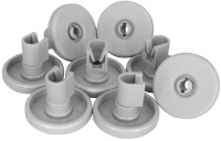 Колесо (ролик) корзины ПММ Electrolux ZANUSSI AEG 50286964007, 50286965004 (комплект 8шт)