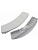 Ручка люка SAMS DC64-00561A (белая), зам.DHL001SA